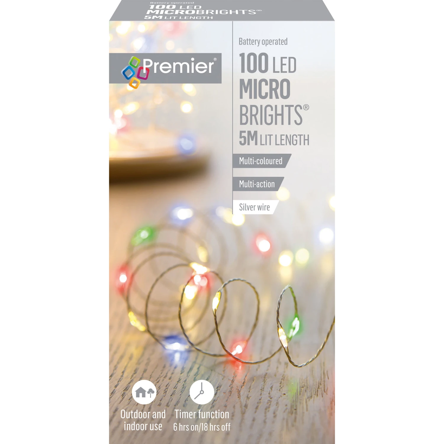 Coupon π Premier 100 Multi Coloured Multi Action LED Pin Wire Battery Powered MicroBrights π― 2 Coupon π Premier 100 Multi Coloured Multi Action LED Pin Wire Battery Powered MicroBrights π― - Image 2