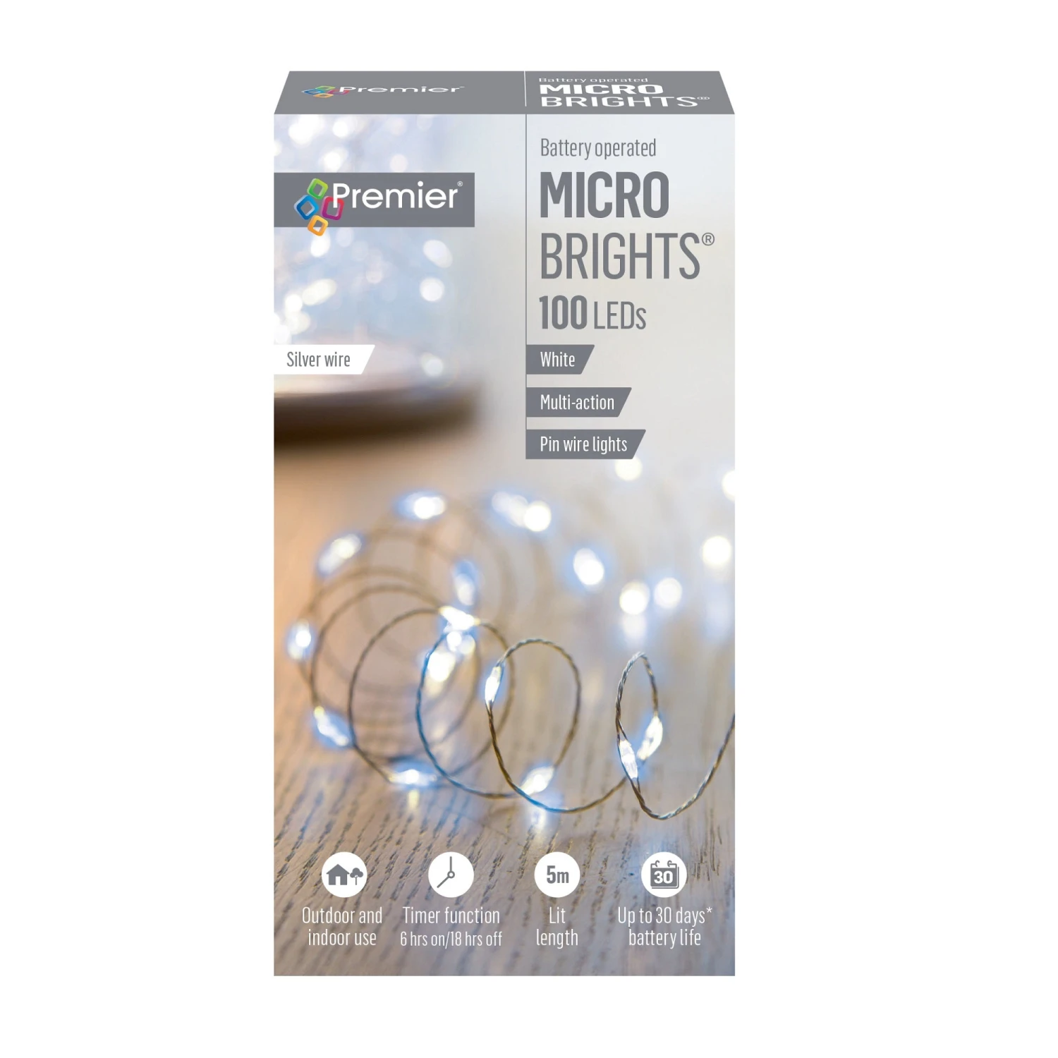 Cheap π₯ Premier 100 White Multi Action LED Pin Wire Battery Powered MicroBrights π 2 Cheap π₯ Premier 100 White Multi Action LED Pin Wire Battery Powered MicroBrights π - Image 2