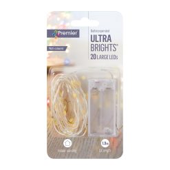 Buy ???? UK ???? Christmas World 20 Micro Multi Colour LED Pin Wire Lights ????