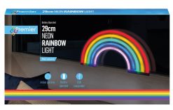 Best reviews of ???? Premier Neon Rainbow Window Light ⭐ -UK Christmas World shop LB206109 334