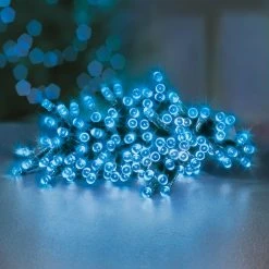 Cheapest 🔔 Premier 1000 Blue Multi Action Battery Powered LED Lights With Timer 😉