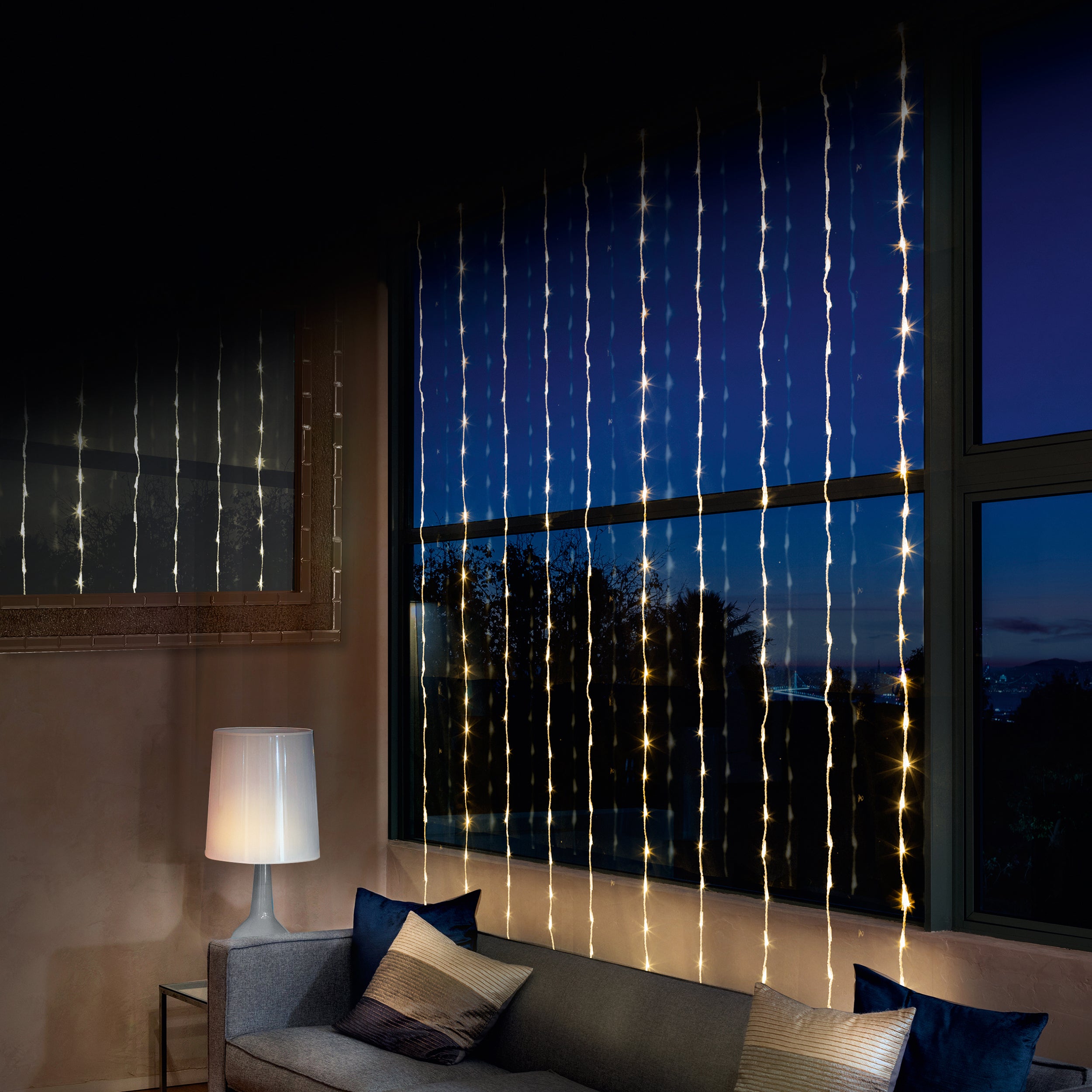 Cheapest ???? Premier 240 White LED Waterfall Curtain Light 1.5m X 2m ???? 1 Cheapest ???? Premier 240 White LED Waterfall Curtain Light 1.5m X 2m ????