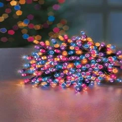 Discount 😀 Premier 720 Rainbow Supabrights Multi Action LED String Lights With Timer 🎁