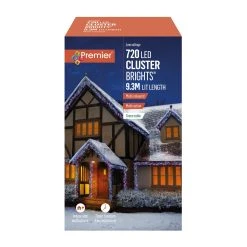 Cheapest π Premier 720 Multi Coloured Multi Action LED Cluster Lights With Timer β¨ 13 Cheapest π Premier 720 Multi Coloured Multi Action LED Cluster Lights With Timer β¨ -UK Christmas World shop LV162175M 170372