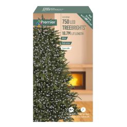 Best Pirce ⭐ Premier 750 White Treebrights Multi Action LED Lights With Timer ???? -UK Christmas World shop LV162178W 150095