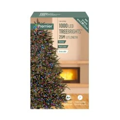 Coupon 🤩 Premier 1000 Rainbow Treebrights Multi Action LED Lights With Timer 🔔 -UK Christmas World shop LV162179RBW 170393