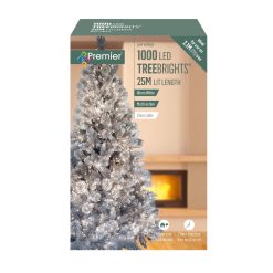 Best deal ???? Premier 1000 Warm White Treebrights Multi Action LED Lights Clear Cable With Timer ✔️ -UK Christmas World shop LV162179WWC 105910