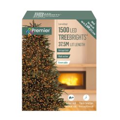 Buy ???? Premier 1500 Vintage Gold Treebrights Multi Action LED Lights With Timer ???? 10 Buy ???? Premier 1500 Vintage Gold Treebrights Multi Action LED Lights With Timer ???? -UK Christmas World shop LV162180VG 150097
