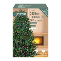 Brand new ???? Premier 2000 Multi Coloured Treebrights Multi Action LED Lights With Timer ???? 4 Brand new ???? Premier 2000 Multi Coloured Treebrights Multi Action LED Lights With Timer ???? -UK Christmas World shop LV162181M 170401