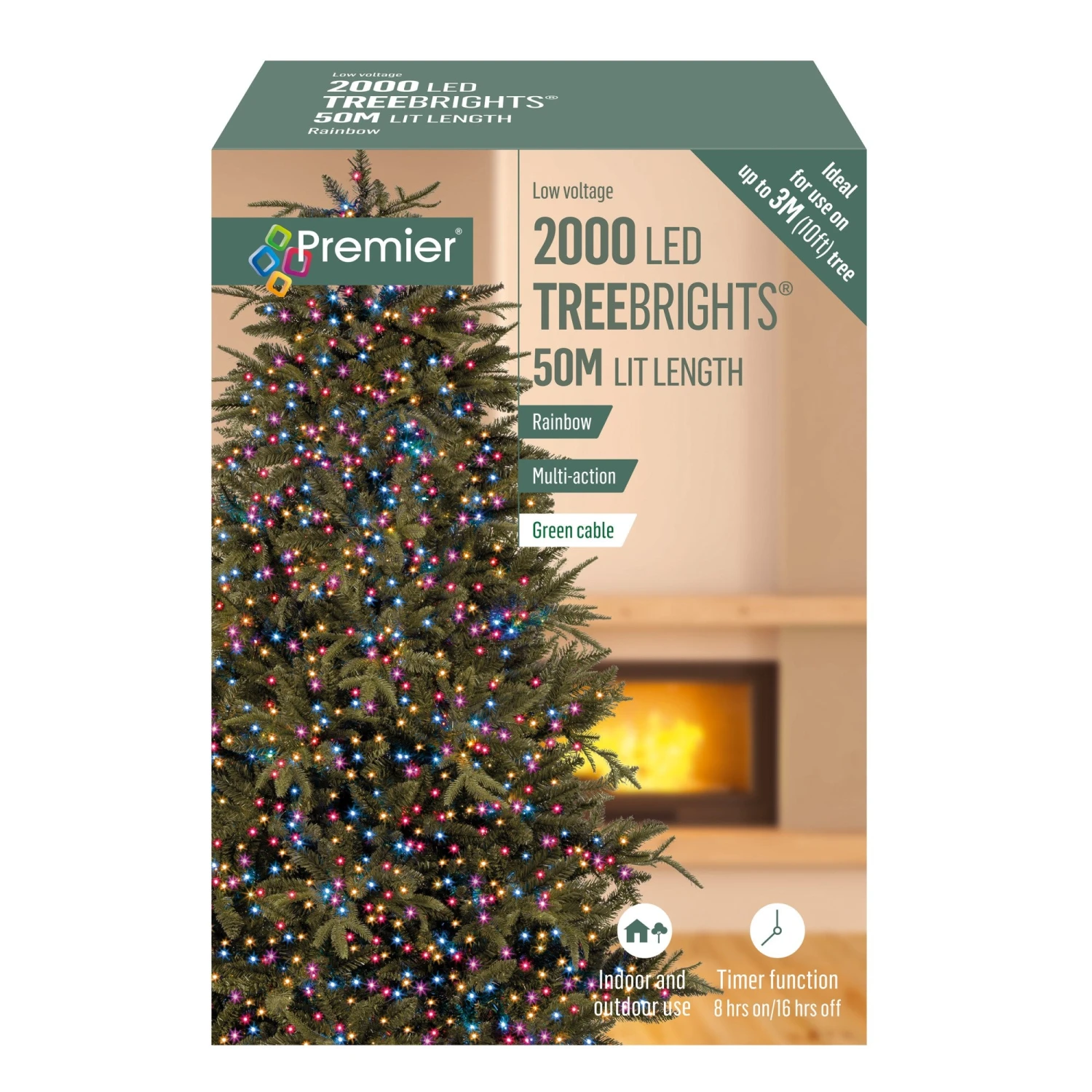 Deals βοΈ Premier 2000 Rainbow Treebrights Multi Action LED Lights With Timer π 4 Deals βοΈ Premier 2000 Rainbow Treebrights Multi Action LED Lights With Timer π - Image 4