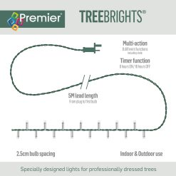 Cheapest ✔️ Premier 2000 White Treebrights Multi Action LED Lights With Timer ???? 13 Cheapest ✔️ Premier 2000 White Treebrights Multi Action LED Lights With Timer ???? -UK Christmas World shop LV162181W 2