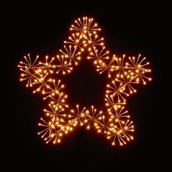 Best deal ???? Premier 60cm Rose Gold Star Cluster Silhouette With Warm White LEDs ????
