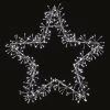 Wholesale 🔔 Premier 1.2m Silver Star Cluster Silhouette With 480 White LEDs 💯
