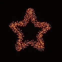 Hot Sale ✨ Premier 90cm Rose Gold Star Cluster Silhouette With Warm White LEDs 🌟
