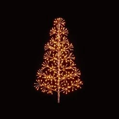 Best reviews of ✔️ Premier 90cm Rose Gold Starburst Tree With 296 Warm White LEDs 🥰