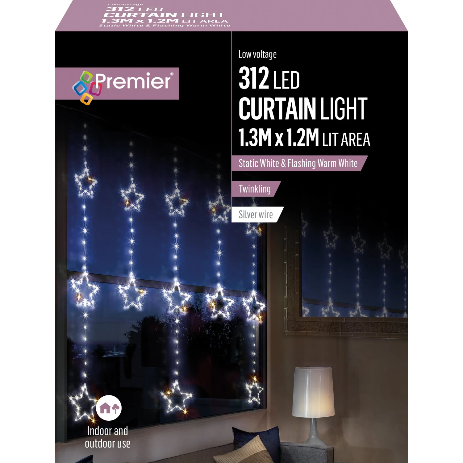 Best reviews of π Premier 1.2m X 1.3m Star Window Curtain Light With 312 White LEDs π₯ 2 Best reviews of π Premier 1.2m X 1.3m Star Window Curtain Light With 312 White LEDs π₯ - Image 2