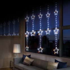 Best reviews of ???? Premier 1.2m X 1.3m Star Window Curtain Light With 312 White LEDs ????