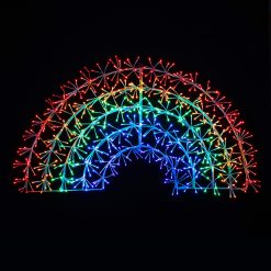 Wholesale ???? Premier 1.2m Rainbow Sparkle Outdoor ???? Christmas Light With 576 LEDs ❤️ -UK Christmas World shop LV206111 Copy