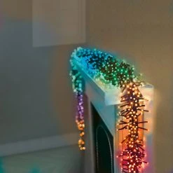 Brand new 😉 Premier 360 Digital Rainbow Colours Cluster Lights With Timer 🎁