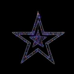 Flash Sale ???? Premier 80cm 140 Rainbow LED Double Sided Star Window Light ⭐