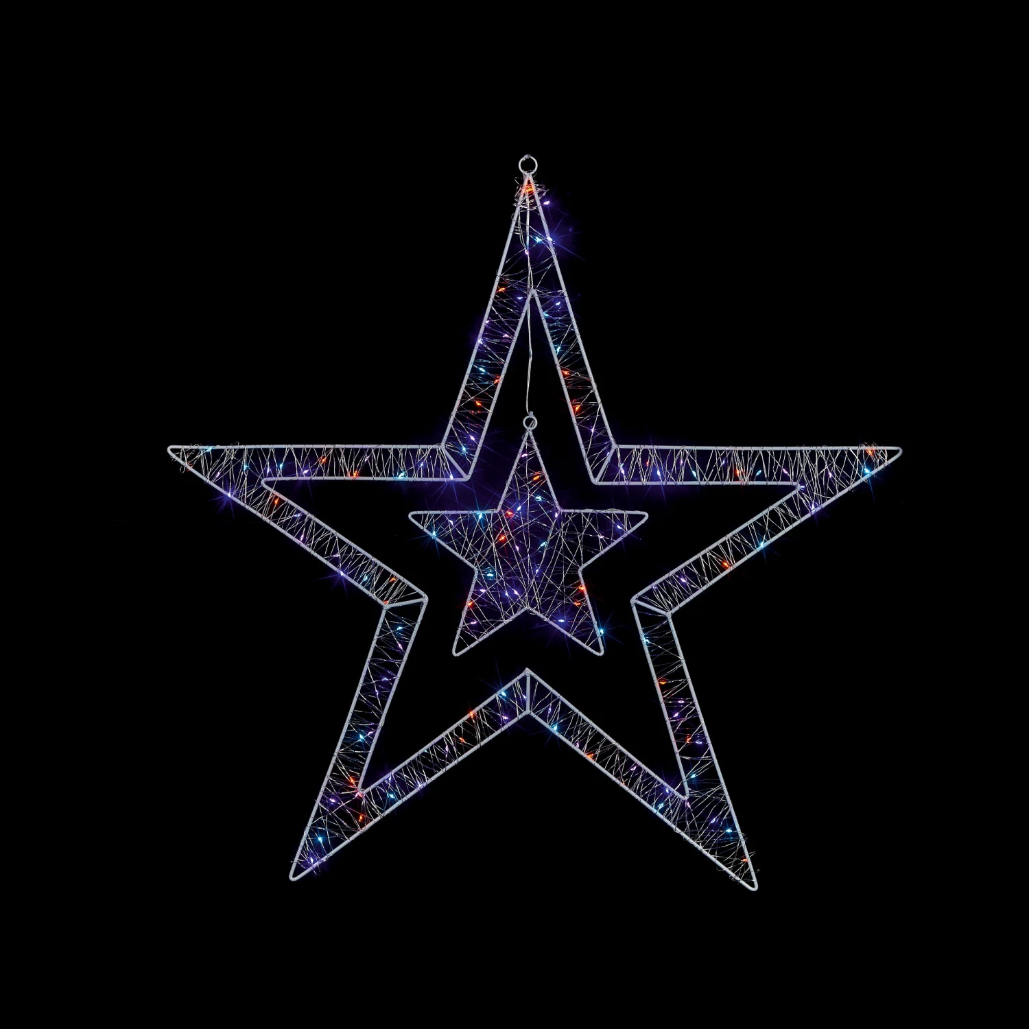 Flash Sale π₯ Premier 80cm 140 Rainbow LED Double Sided Star Window Light β 1 Flash Sale π₯ Premier 80cm 140 Rainbow LED Double Sided Star Window Light β