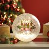 Brand new ???? Festive Holly Jolly Crackle Effect Ball ✔️