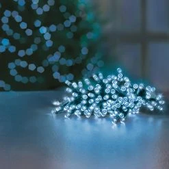 Best Sale ⌛ Premier 200 Blue Multi Action Battery Powered LED Lights With Timer 😉