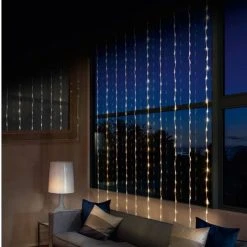 Hot Sale 🔥 Premier 240 Warm White LED Waterfall Curtain Light 1.5m X 2m ✔️