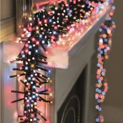 Outlet ???? Premier 960 Rainbow Multi Action LED Cluster Lights With Timer (Green Cable) ⭐ -UK Christmas World shop rainbow cluser Copy 2d116680 cd40 4c1b bfa4 44a0fff99ca6