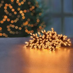 Discount ???? Premier 200 Vintage Gold Multi Action Battery Powered LED Lights With Timer ????